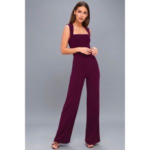 Plum Jumpsuit